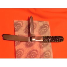 1981 Case xx USA (9 Dot) Barlow MDL# 6205R SSP Pocket Knife w/ (Kelly?) Green Bone Handles - NOS/NM 1981 Case xx USA (9 Dot) Barlow MDL# 6205R SSP Pocket Knife w/ (Kelly?) Green Bone Handles - NOS/NM