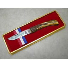 Case XX USA 1976 Stag 5137SS Kentucky Bicentennial Sodbuster Knife - In Box Case XX USA 1976 Stag 5137SS Kentucky Bicentennial Sodbuster Knife - In Box