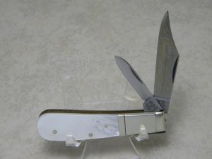 Fight'n Rooster Germany Pearl Middle Tennessee 1978 Barlow Knife 1 of 200 