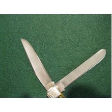 CASE XX CT254 SS KNIFE Christmas Tree 1989 Scrolled Trapper # 487 CASE XX CT254 SS KNIFE Christmas Tree 1989 Scrolled Trapper # 487
