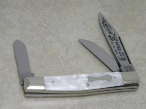 Fight'n Rooster Germany Celebrated Crystal White 1986 Wildcat Fever Go Big Blue Stockman Knife