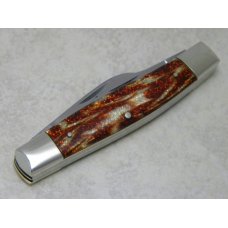 Fight'n Rooster Germany Celebrated Silver Red Flake Stockman Knife 1 of 600 Fight'n Rooster Germany Celebrated Silver Red Flake Stockman Knife 1 of 600
