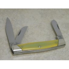 Fight'n Rooster Germany Celebrated Green & Tan Stripe 1989 Fisherman's Luck Stockman Knife Fight'n Rooster Germany Celebrated Green & Tan Stripe 1989 Fisherman's Luck Stockman Knife