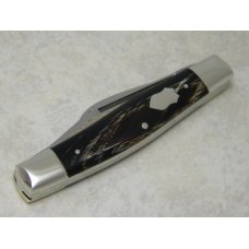 Fight'n Rooster Germany Celebrated Buffalo Horn 1983 Florida Knife Collectors Stockman Knife