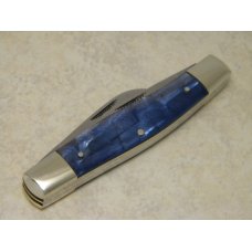 Fight'n Rooster Germany Celebrated Blue & Silver " Merry Christmas 1990" Stockman Knife