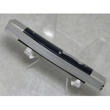 Fight'n Rooster Germany Celebrated Blue, Silver & Black 1985 "West Coast Turnaround" Stockman Knife