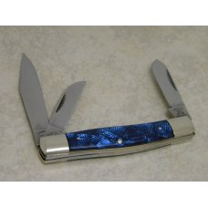 Fight'n Rooster Germany Celebrated Blue Fingerprint 1991 "When the Go'en Gets Tough" Stockman Knife Fight'n Rooster Germany Celebrated Blue Fingerprint 1991 "When the Go'en Gets Tough" Stockman Knife