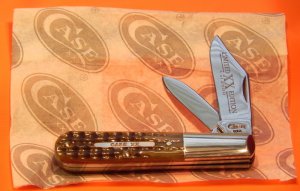 1996 Case xx Butternut (greenish) Jigged Bone Barlow 62009 1/2 SS -Lmtd Ed -1 of 2500 -NOS/NM