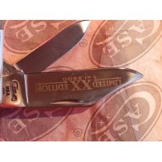 1996 Case xx Butternut (greenish) Jigged Bone Barlow 62009 1/2 SS -Lmtd Ed -1 of 2500 -NOS/NM 1996 Case xx Butternut (greenish) Jigged Bone Barlow 62009 1/2 SS -Lmtd Ed -1 of 2500 -NOS/NM