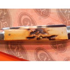1998 Case xx 2 Blade Trapper -MDL 5254 +Thick Stag Handles +Mother of Pearl Case XX Shield -1 of 100 1998 Case xx 2 Blade Trapper -MDL 5254 +Thick Stag Handles +Mother of Pearl Case XX Shield -1 of 100