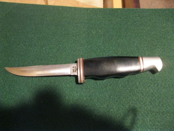 CASE XX Cherokee 200 Fixed Blade Knife Stainless USA Used CASE XX Cherokee 200 Fixed Blade Knife Stainless USA Used