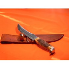 1965-69 Case xx Fixed Blade Hunter (Mdl# 523-6) Knife w/ Gorgeous Genuine Deer Stag Handles -Nice! 1965-69 Case xx Fixed Blade Hunter (Mdl# 523-6) Knife w/ Gorgeous Genuine Deer Stag Handles -Nice!