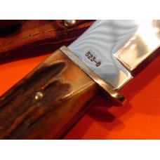 1965-69 Case xx Fixed Blade Hunter (Mdl# 523-6) Knife w/ Gorgeous Genuine Deer Stag Handles -Nice! 1965-69 Case xx Fixed Blade Hunter (Mdl# 523-6) Knife w/ Gorgeous Genuine Deer Stag Handles -Nice!