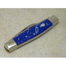 Fight'n Rooster Germany Celebrated Blue & White 1985 "Wildcat Fever Go Kentucky Blue" Stockman Knife