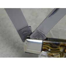 Fight'n Rooster Germany Celebrated Caramel Swirl 1989 "Win Some - Loose Some" Stockman Knife Fight'n Rooster Germany Celebrated Caramel Swirl 1989 "Win Some - Loose Some" Stockman Knife