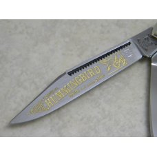 Fight'n Rooster Germany Celebrated Pink Cracked Pearl "Hummingbird" Stockman Knife Fight'n Rooster Germany Celebrated Pink Cracked Pearl "Hummingbird" Stockman Knife