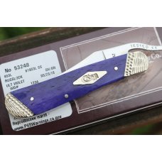 CASE XX 2018 ULTRA VIOLENT SLANT BOLSTER RUSSLOCK CASE XX 2018 ULTRA VIOLENT SLANT BOLSTER RUSSLOCK