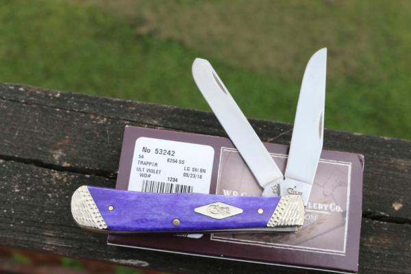 CASE XX 2018 ULTRA VIOLENT SLANT BOLSTER TRAPPER