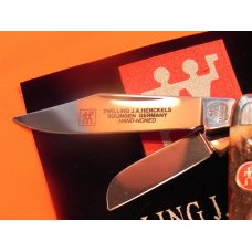 Vintage J A Henckels 3 Blade Stockman Pocket Knife (HK-2-S) w/ Great Stag Handles! NOS -M/NM Vintage J A Henckels 3 Blade Stockman Pocket Knife (HK-2-S) w/ Great Stag Handles! NOS -M/NM