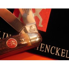 Vintage J A Henckels 3 Blade Stockman Pocket Knife (HK-2-S) w/ Great Stag Handles! NOS -M/NM Vintage J A Henckels 3 Blade Stockman Pocket Knife (HK-2-S) w/ Great Stag Handles! NOS -M/NM