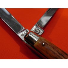 Carl Schlieper / Eye Brand -4 Blade Congress (Mdl# 56-DS) +Nice stag Handles -1 Eye per Blade