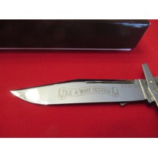 Schatt & Morgan Swing Guard Worm Grove  Bone Handle ATS-34  File & Wire