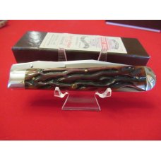 Schatt & Morgan Swing Guard Worm Grove  Bone Handle ATS-34  File & Wire