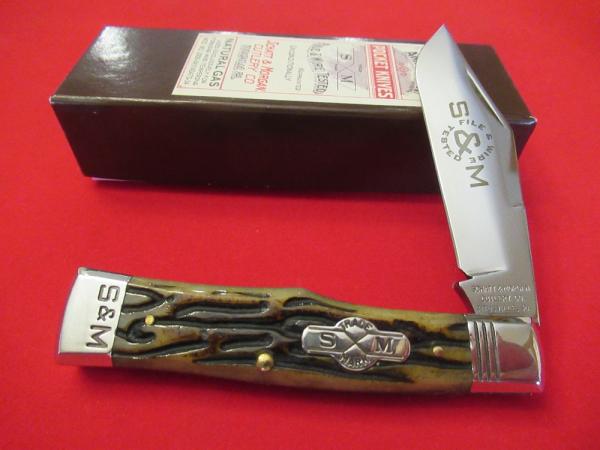Schatt & Morgan File & Wire Gunstock ATS-34 Steel Pattern # 041140 Schatt & Morgan File & Wire Gunstock ATS-34 Steel Pattern # 041140