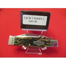 Schatt & Morgan File & Wire Gunstock ATS-34 Steel Pattern # 041140 Schatt & Morgan File & Wire Gunstock ATS-34 Steel Pattern # 041140