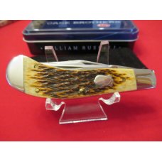  Case  Brothers 1st Production Run Antique Bone Saddlehorn  Pattern # TB62110SS