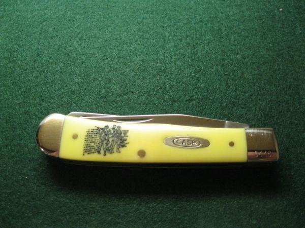 Case XX 3254CV 2-Blade Trapper Folding Knife Vietnam Memorial # 0445 Case XX 3254CV 2-Blade Trapper Folding Knife Vietnam Memorial # 0445