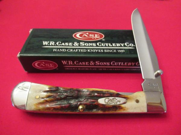 Case XX Red Stag Trapperlock Pattern # R5154 SS Case XX Red Stag Trapperlock Pattern # R5154 SS