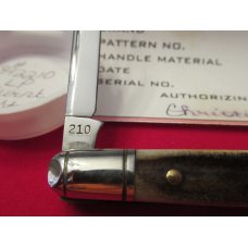 Great Eastern Burnt Stag 2 Blade Whittler Pattern # 892210 LP Great Eastern Burnt Stag 2 Blade Whittler Pattern # 892210 LP