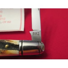 Great Eastern Burnt Stag 2 Blade Whittler Pattern # 892210 LP Great Eastern Burnt Stag 2 Blade Whittler Pattern # 892210 LP