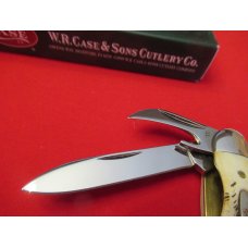 Case XX JR Scout Bone Stag Pattern # 6.54090R Case XX JR Scout Bone Stag Pattern # 6.54090R