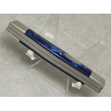 Fight'n Rooster Germany Celebrated Blue Fingerprint Fancy Etch Stockman Knife with Tennessee Shield Fight'n Rooster Germany Celebrated Blue Fingerprint Fancy Etch Stockman Knife with Tennessee Shield
