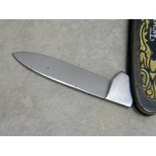 Fight'n Rooster Frank Buster Cut. Co. Germany Black and Gold Metal 2 Blade Pen Knife Pre 1982 Fight'n Rooster Frank Buster Cut. Co. Germany Black and Gold Metal 2 Blade Pen Knife Pre 1982