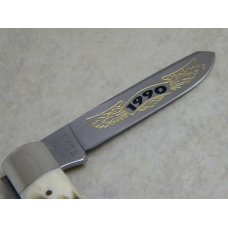 Kissing Crane Robt Klass Solingen Germany 1990 Stag Large Stockman NKCA Club Knife