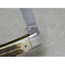 Kissing Crane Robt Klass Solingen Germany 1990 Stag Large Stockman NKCA Club Knife