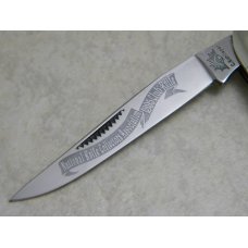 C. Schlieper German Eye Germany Stag Muskrat 1995 NKCA Club Knife