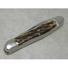 C. Schlieper German Eye Germany Stag Muskrat 1995 NKCA Club Knife C. Schlieper German Eye Germany Stag Muskrat 1995 NKCA Club Knife