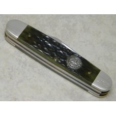 Case Tested XX USA SS 2 Dot (1987) NKCA Club Knife G6345 1/2 SS Green Bone Stockman Case Tested XX USA SS 2 Dot (1987) NKCA Club Knife G6345 1/2 SS Green Bone Stockman