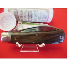 Great Easrern -Northfield UN-X-LD Ebony Wood Wharncliff Folding Hunter  Pattern # 720110