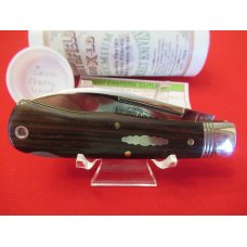 Great Easrern -Northfield UN-X-LD Ebony Wood Wharncliff Folding Hunter  Pattern # 720110