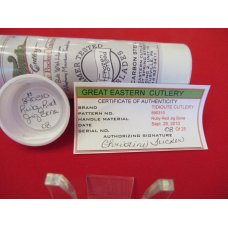 Great Eastern Tidioute Cutlery Ruby Red Jig Bone Pattern # 890310   # 8 of 25