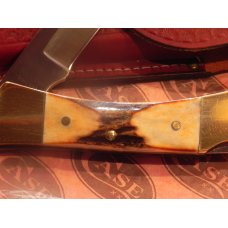 Vintage 1981 Case xx Hammerhead Shark Folding Hunter Knife w Sheath & Orig Box -5159 LSSP -NOS &NM/M