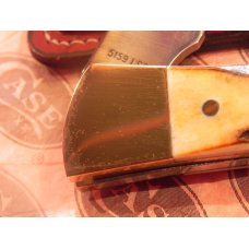 Vintage 1981 Case xx Hammerhead Shark Folding Hunter Knife w Sheath & Orig Box -5159 LSSP -NOS &NM/M