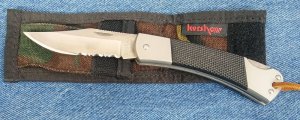 Kershaw Black Gulch II #3320ST partially serrated  MADE IN USA