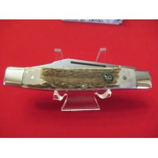 Hen & Rooster Stag Handle 3 blade Large Stockman Pattern # 383C-DS EDC Hen & Rooster Stag Handle 3 blade Large Stockman Pattern # 383C-DS EDC