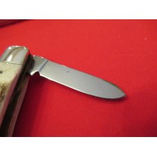 Hen & Rooster Stag Handle 3 blade Large Stockman Pattern # 383C-DS EDC Hen & Rooster Stag Handle 3 blade Large Stockman Pattern # 383C-DS EDC